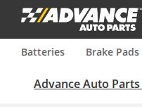 Website Screenshot Advance Auto Parts