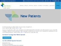 Website Screenshot Santa Teresa Family Dental: Dr. Gauri Madaan