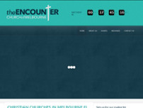 The Encounter Church of Melbourne website screenshot