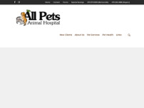 Screenshot for http://www.allpetsnwa.com