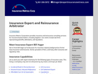 Insurance Metrics Corporation website screenshot
