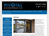 Screenshot for http://www.pivotalchiropractic.com