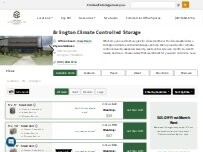 Website Screenshot Arlington Climate Controlled Storage