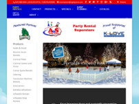 A & S Party Rental LLC. website screenshot