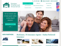 Parker Preferred Insurance website screenshot