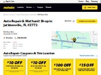 Website Screenshot Meineke Car Care Center