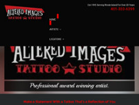 Screenshot for http://alteredimagestattoostudio.com