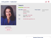 Solange Ize | Long & Foster Real Estate Inc. website screenshot