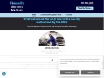 Website Screenshot Finwall's Diagnostic & Auto Repair