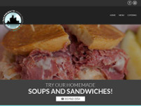 Nathan's Deli Catering website screenshot