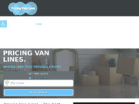 Screenshot for http://pricingvanlines.com