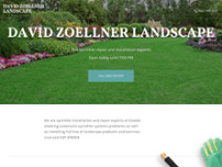 David Zoellner Landscape website screenshot