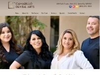 Website Screenshot Camarillo Dental Arts: Ariel Gurses