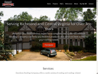 Davidson Roofing Company website screenshot