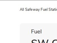 Website Screenshot Safeway Fuel Station
