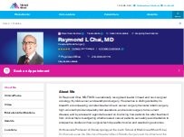 Website Screenshot Raymond Chai, MD