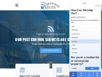 Website Screenshot Guaranteed Pest Service of Oklahoma