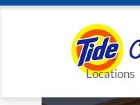 Website Screenshot Tide Cleaners
