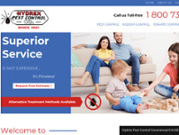 Hydrex Pest Control Co. website screenshot