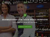 Norton Financials website screenshot