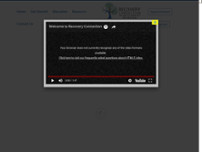 Recoverri Connection. website screenshot