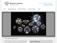 Screenshot for http://michaelsjewelersal.com