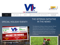 The Veteran Initiative website screenshot