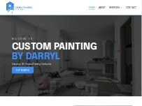 Website Screenshot Custom Painting by Darryl