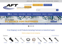 AFT Fasteners website screenshot