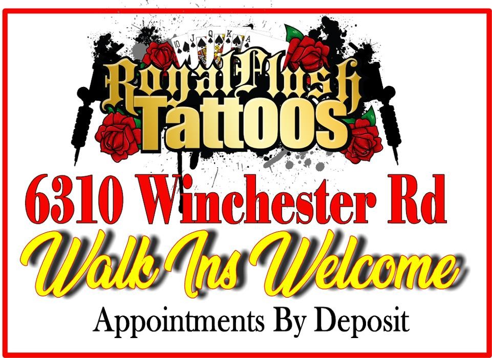 Royal Flush Tattoos Logo