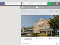 Studio 6 Fayetteville website screenshot