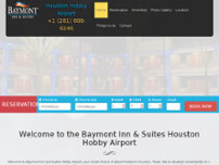 Baymont Inn and Suites Hobby Airport website screenshot