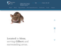 Assured Pest Control website screenshot