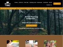 Website Screenshot Adirondack Audiology Associates, Potsdam