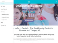 Tempe Dental Center website screenshot