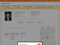 Screenshot for https://www.dignityhealth.org/ourdoctors/1578973020-Kyi-Htein?utm_source=LocalSearch&utm_medium=Physician&utm_campaign=MercyMedicalGroup&utm_term=KyiKyi-Htein-1578973020a