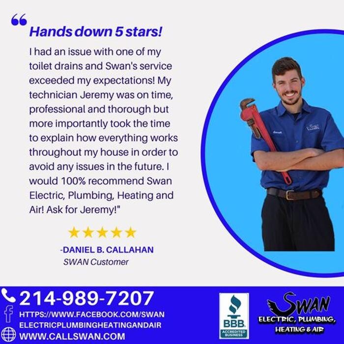 Images Swan Electric, Plumbing, Heating & Air
