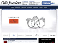 Oz's Jewelers website screenshot
