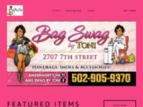 Bag Swag By Toni website screenshot