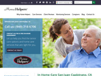 Home Helpers website screenshot