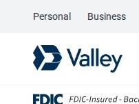 Website Screenshot Valley Bank
