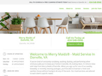 Screenshot for https://www.merrymaids.com/locations/va/danville/