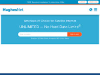 Hughesnet Authorized Dealer website screenshot
