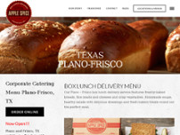 Apple Spice Box Lunch Delivery & Catering Plano, TX website screenshot