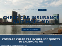 Screenshot for http://cheapcarinsurancebaltimore.info/