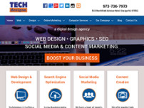 Techdesigno LLC website screenshot