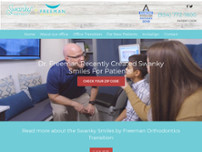 Screenshot for http://freemanortho.com