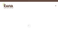 Raviva Healing Center website screenshot