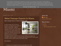 Screenshot for http://waterdamageexpertsinmiami.blogspot.com/