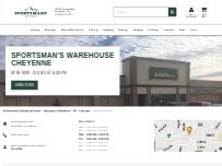 Website Screenshot Sportsman's Warehouse